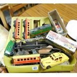 Triang train set, Hurricane, complete in its box with track and signals,