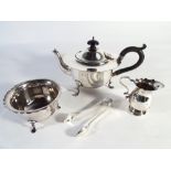 Bachelors teapot 1901, matching sugar basin,