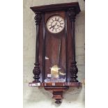 Smaller late Victorian Vienna wall clock