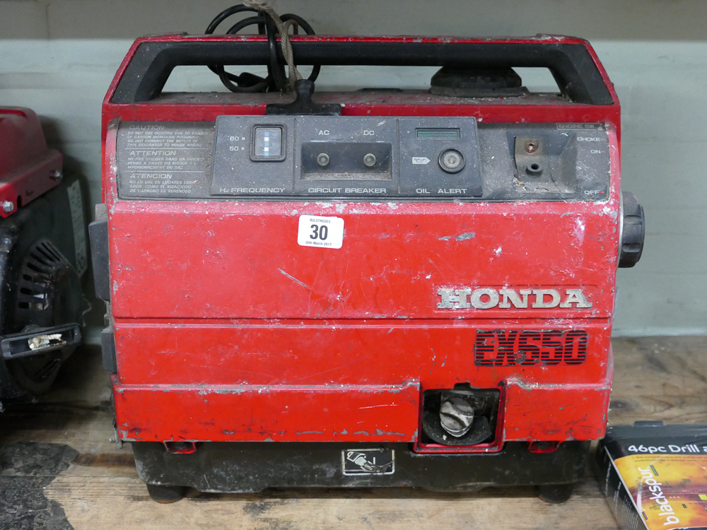 Honda petrol generator