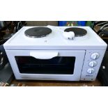 As new Beko 2 ring table top cooker