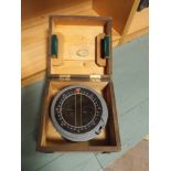 Military compass in box Compass in good working order