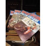 A large quantity of 1970's Speedway Star and News magazines