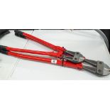 Heavy duty 30" bolt croppers and a pair of 24" heavy duty bolt croppers