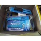 3 new assorted pliers and 3 new cutting tools