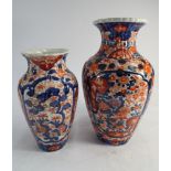 Two Imari vases,