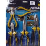 New 5 piece plyer set