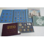 Collection of British proof sets and specimen sets from the 1970s and 80s together with a good date