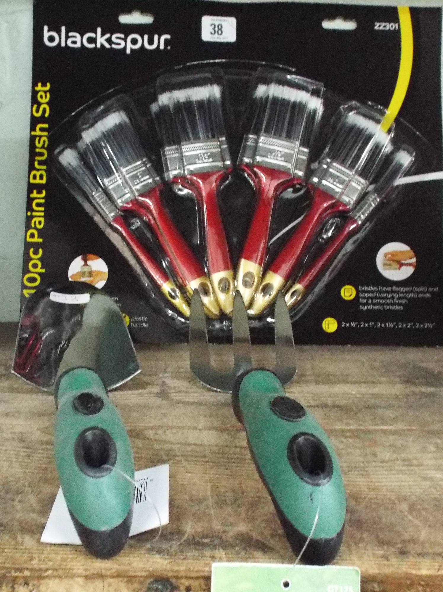 New 10 piece paintbrush set,