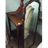 2 tier square side table,