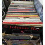 Large qty of LP records,