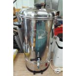 A Swan chrome finish hot water urn