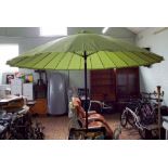 New wind up tilting Chinese style garden parasol 2.