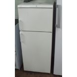 Zanussi fridge/freezer with small freezer compartment on top