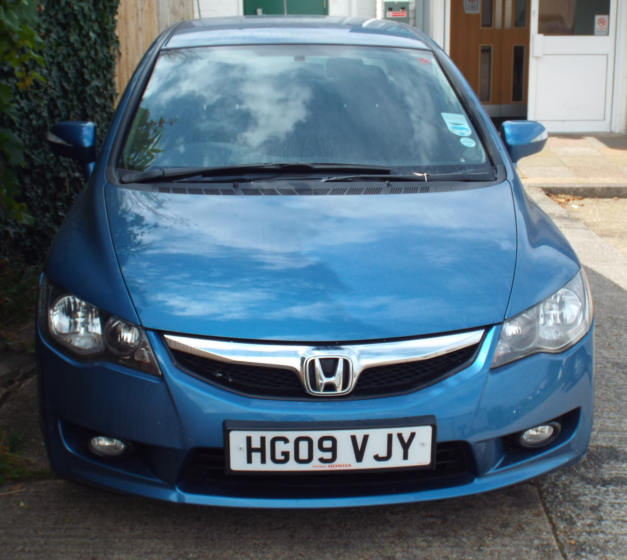 2009 Honda Civic Es Ima Hybrid Cvt, 4 door saloon car, registration HG09 VJY. - Image 2 of 3