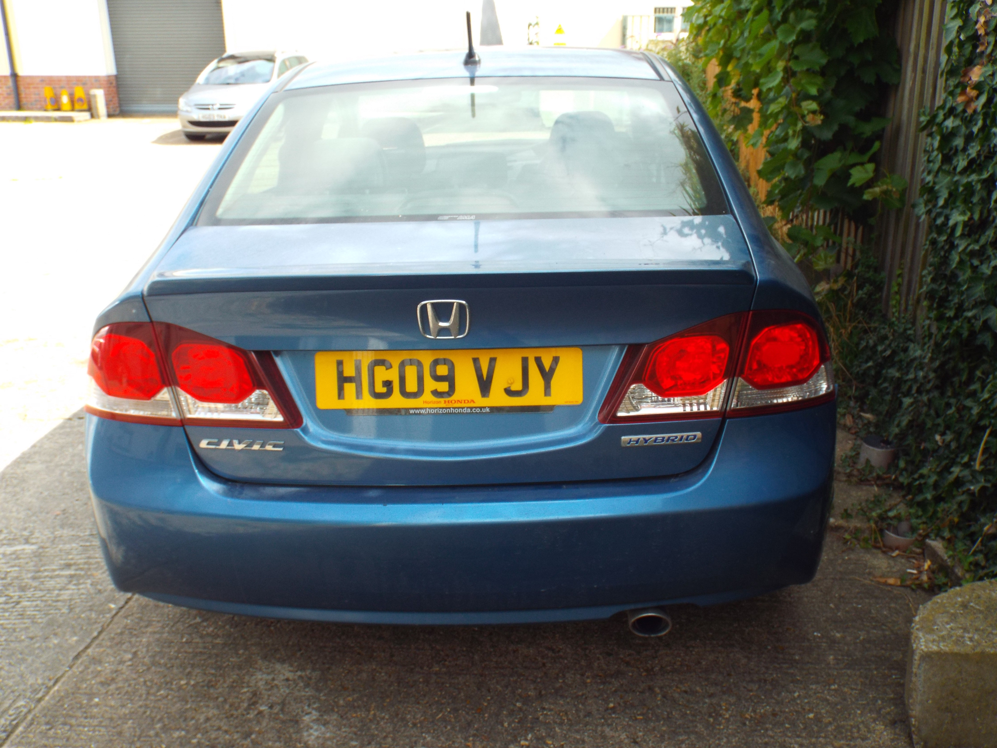 2009 Honda Civic Es Ima Hybrid Cvt, 4 door saloon car, registration HG09 VJY. - Image 3 of 3