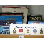 Quantity of books on aeroplanes and RAF