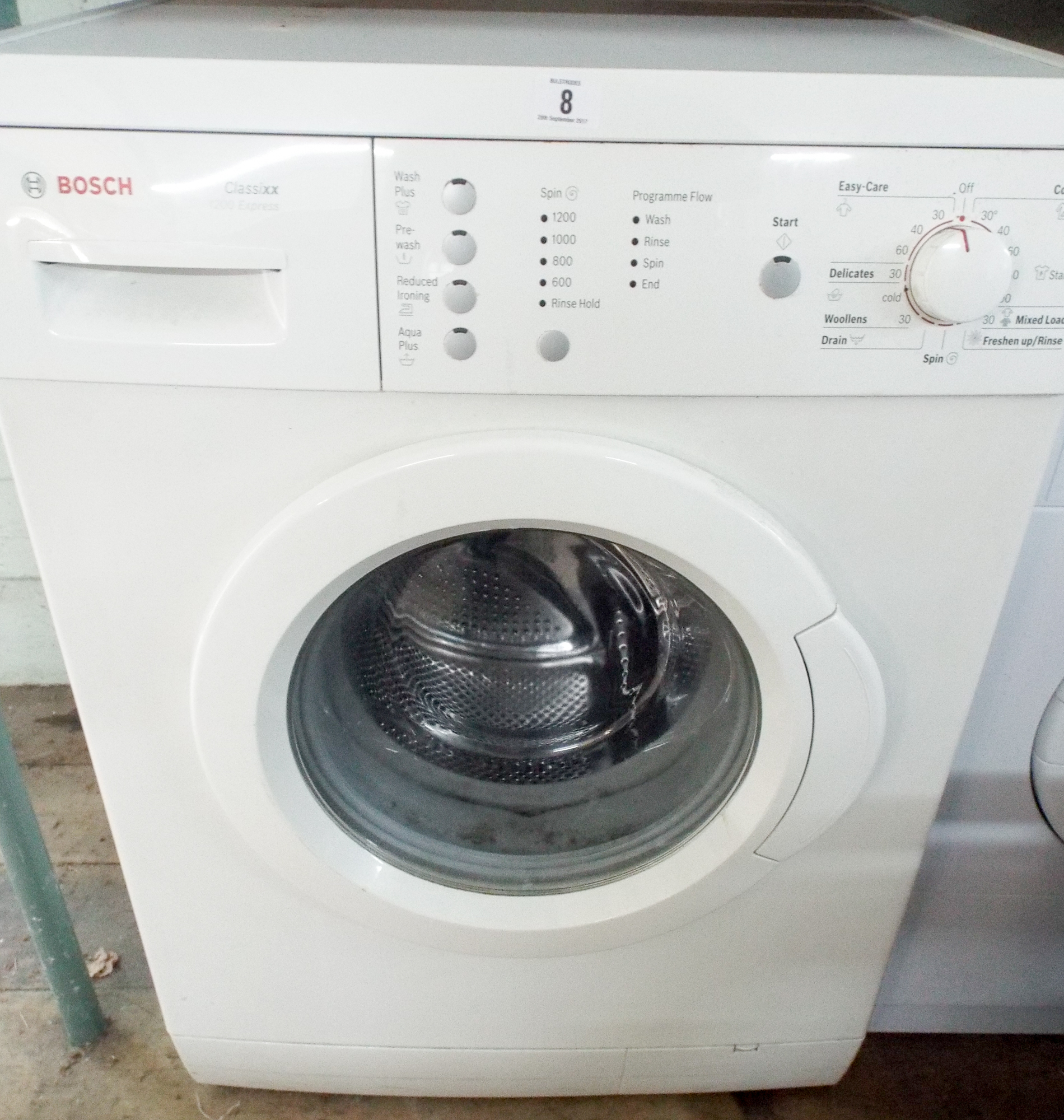 Bosch washing machine - Image 2 of 2