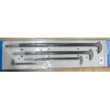 A 3 pc Heavy duty Pry bar set