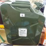 A new 20ltr jerry can