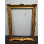 An ornate gilt picture frame 20"x30"