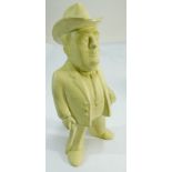 A Bovey Pottery figure of Franklin D Roosevelt height 22cms no obvious sign of