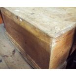 Old pine storage box