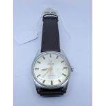 Omega - gents vintage automatic wristwatch in stainless steel case,