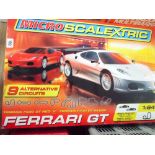 Micro Scalextric Ferrari GT and 'My First' Scalextric