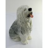 A Beswick fireside model of a old English sheep dog numbered on base 2232 height 30cms