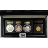 Commemorative gold and silver proof coin set, Battle of the Somme,