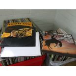 Three large boxes of LP vinyl records