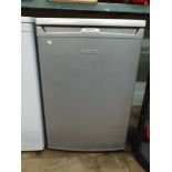 Becky work top height freezer in a silver case