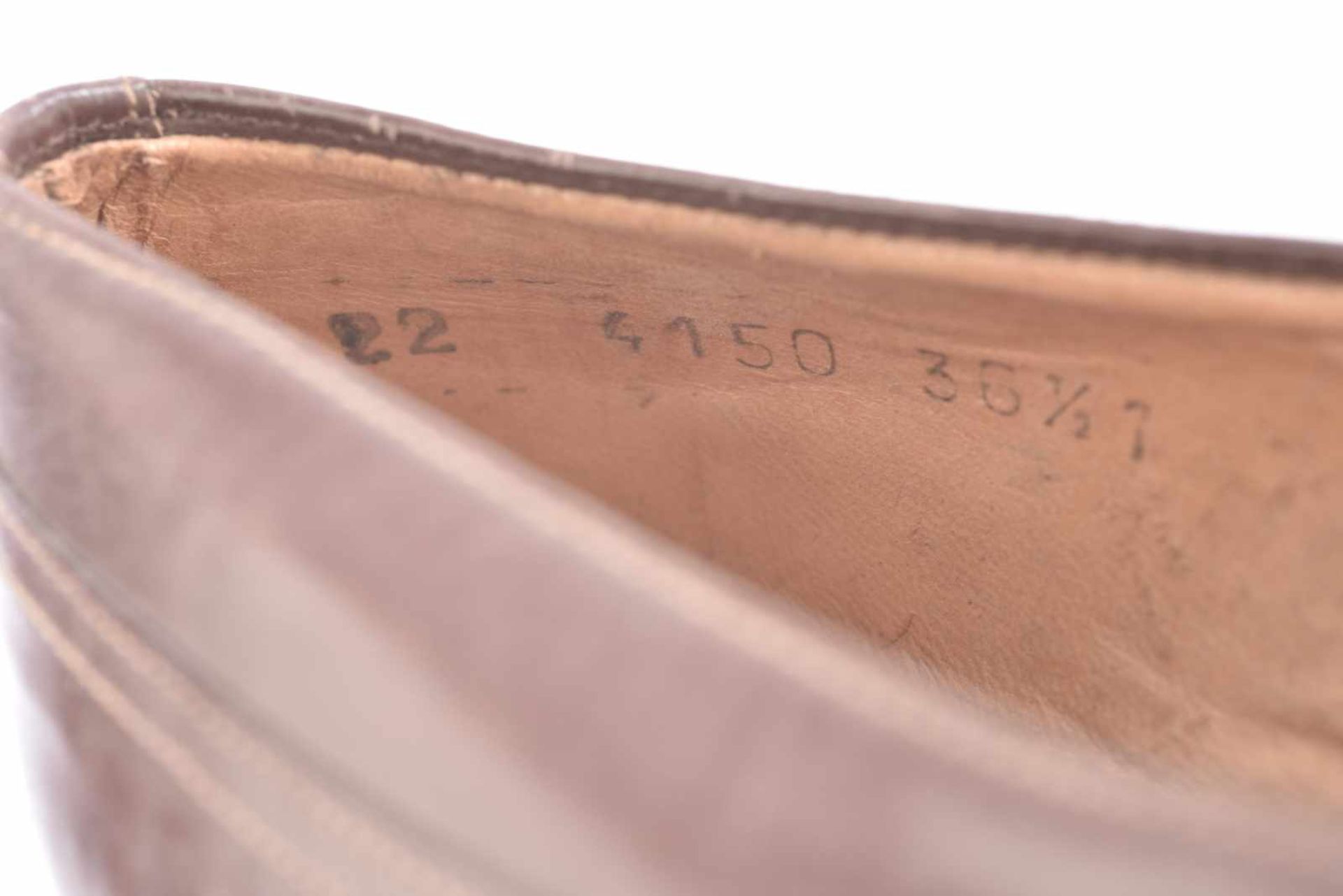 Deux paires de chaussures en cuir, pour femme « Orega série luxe » et « semelle Croupon - Bild 2 aus 4