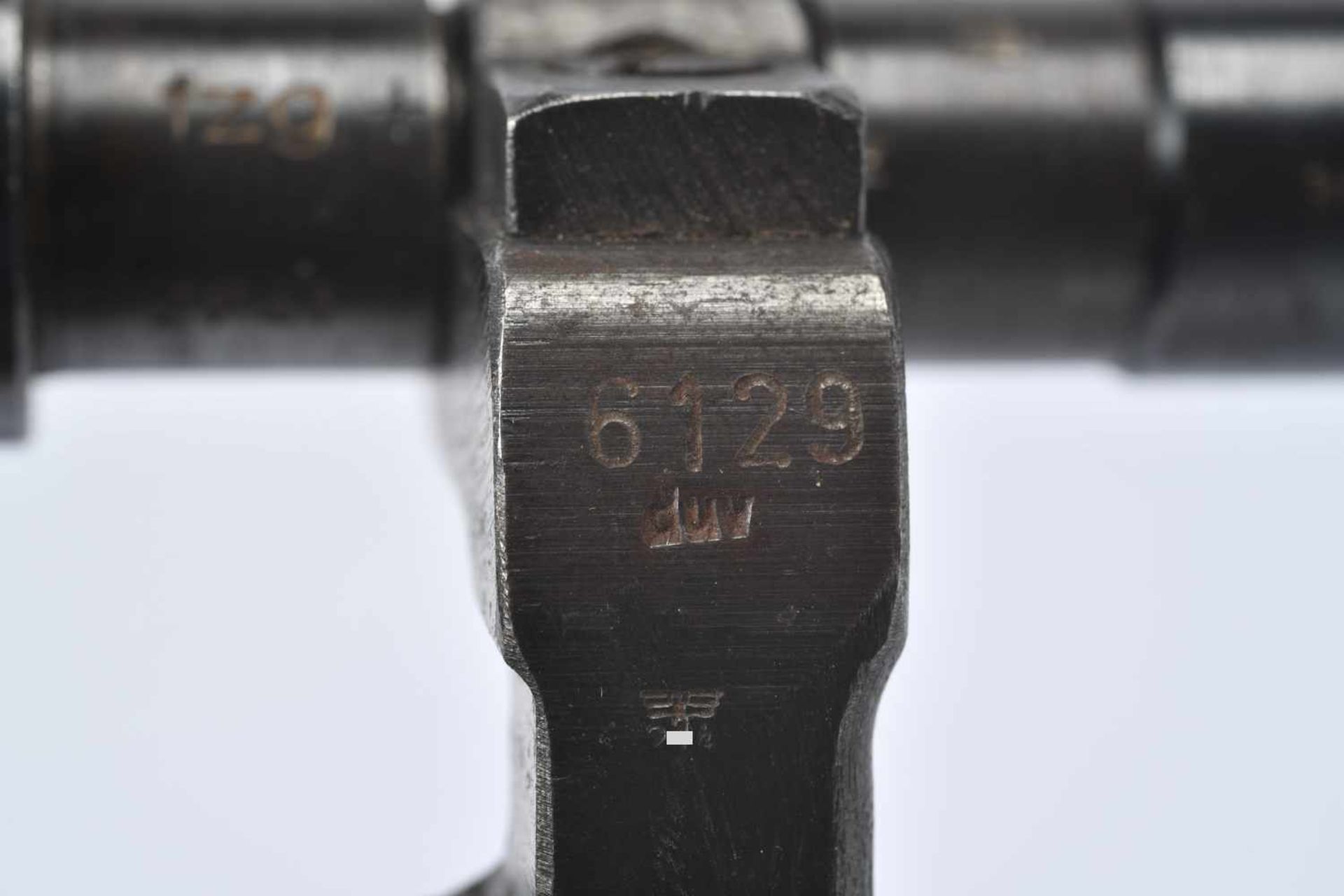 Lunette ZF 41. Fabrication « ZFG », optique cassée, numéro « 3612 ». Rail de ZF 41, numéro « - Bild 3 aus 4