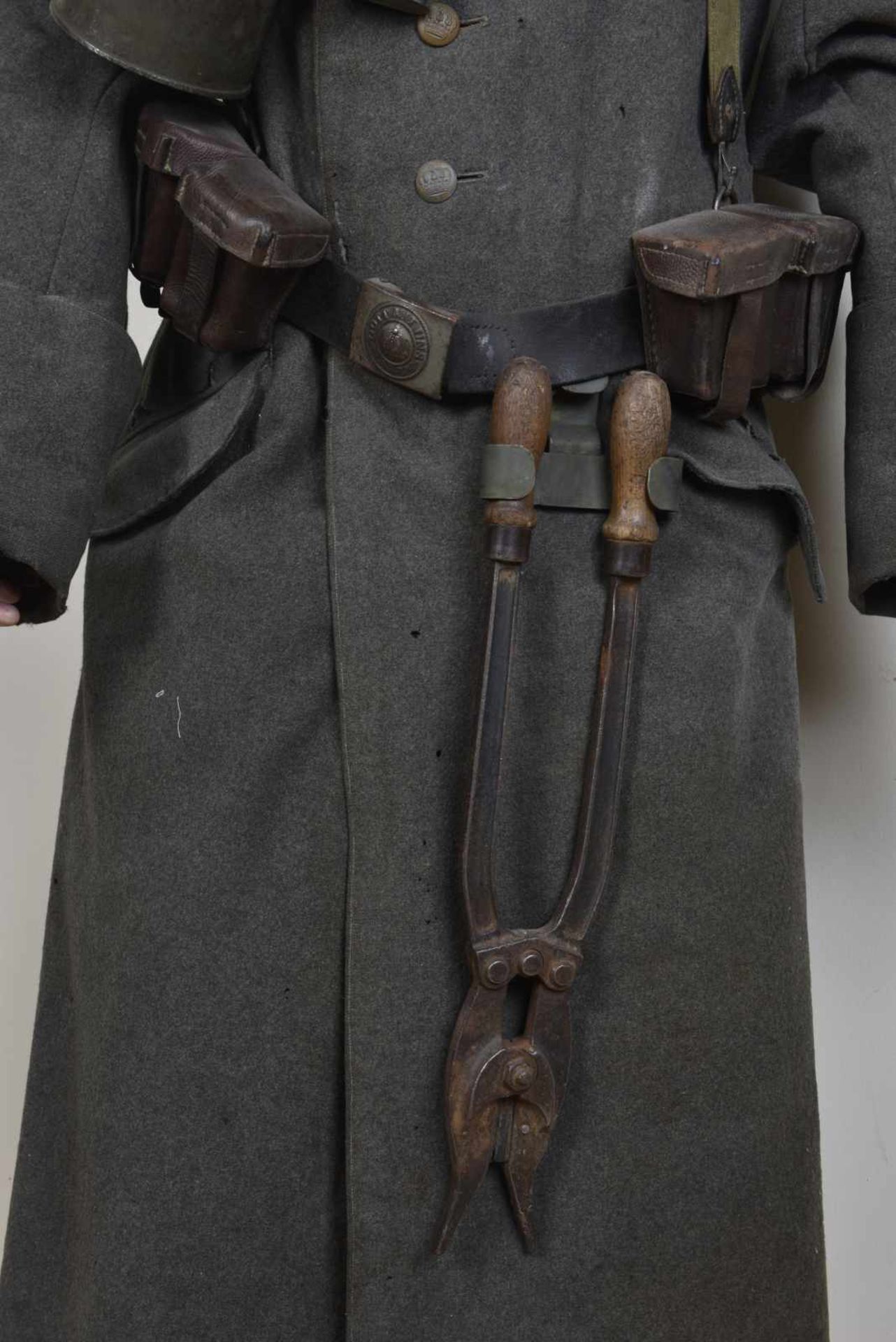 Reproduction muséale d'un soldat allemand de la première guerre mondiale Comprenant un mannequin - Image 4 of 4