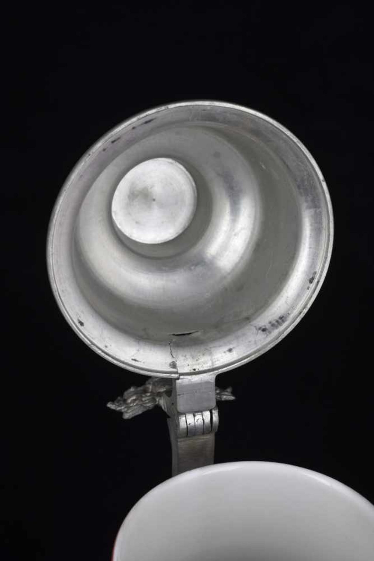 Chope de réserviste de l'Infanterie Chope en porcelaine d'un demi-litre attribuée à : Inf. Regt. - Bild 4 aus 4