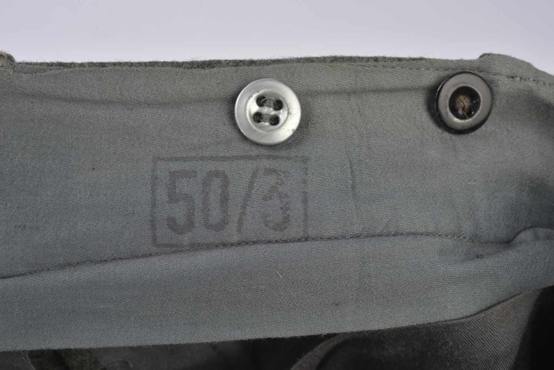 Waffenrock et pantalon du 75ème Régiment dinfanterieWaffenrock en gabardine Feldgrau, modèle - Bild 3 aus 4