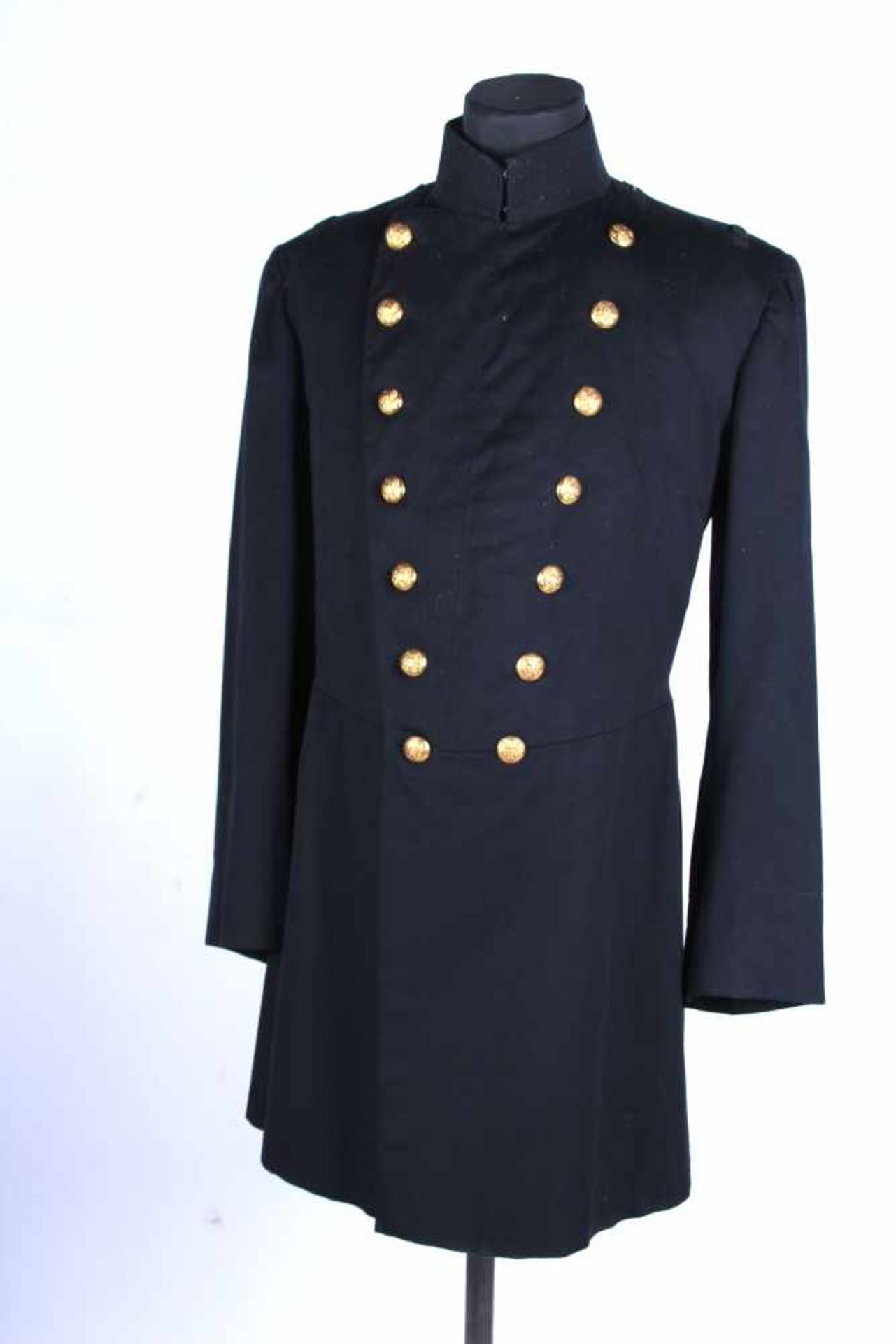 Manteau d'officier d'infanterie Guerre de Sécession Modèle 1890, en gabardine noire, tous les