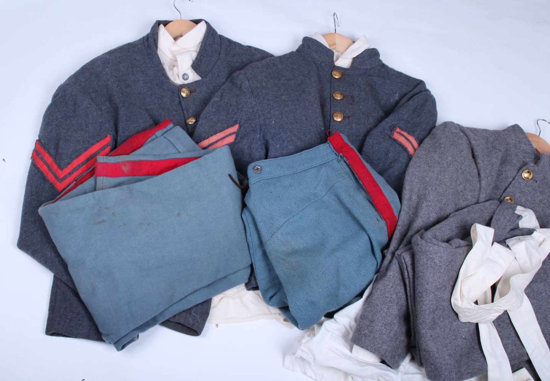 Ensemble de reproduction d'uniformes complet de la guerre de Sécession pour le théâtreComprenant - Bild 2 aus 4