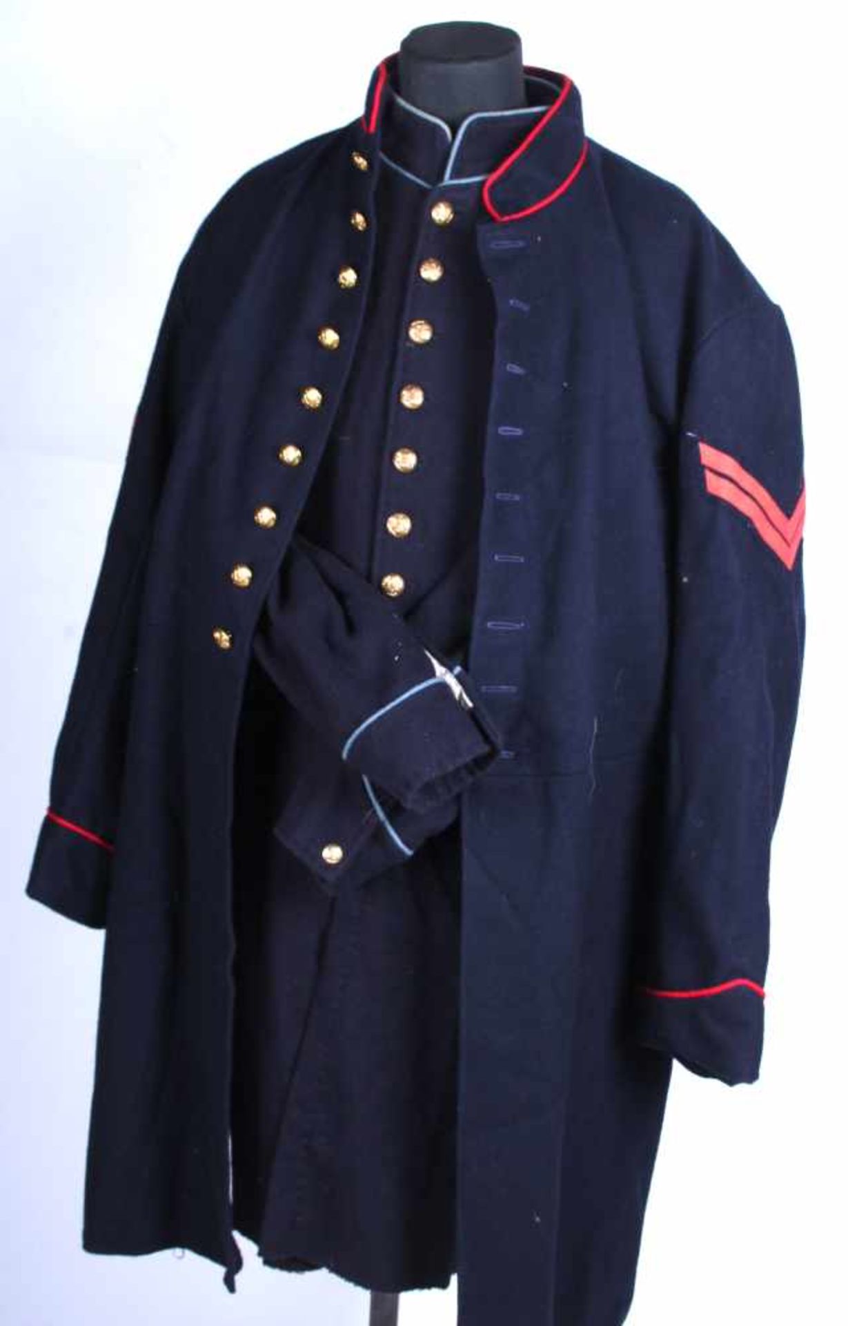 Ensemble de reproduction de manteaux de la Guerre de Sécession pour le théâtre Deux manteaux,