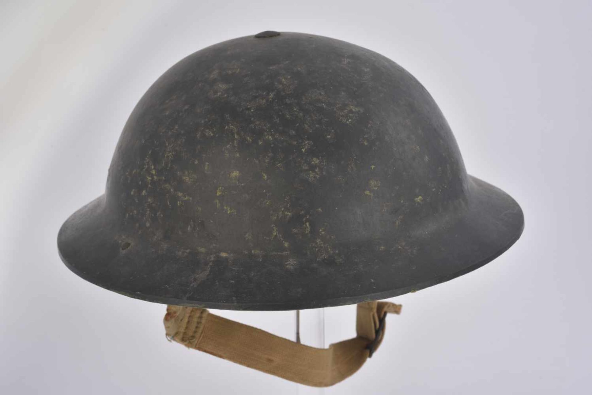 Casque MK II Plasfort civil En bakélite noire, coiffe intérieure complète, fabrication Vero 1940,