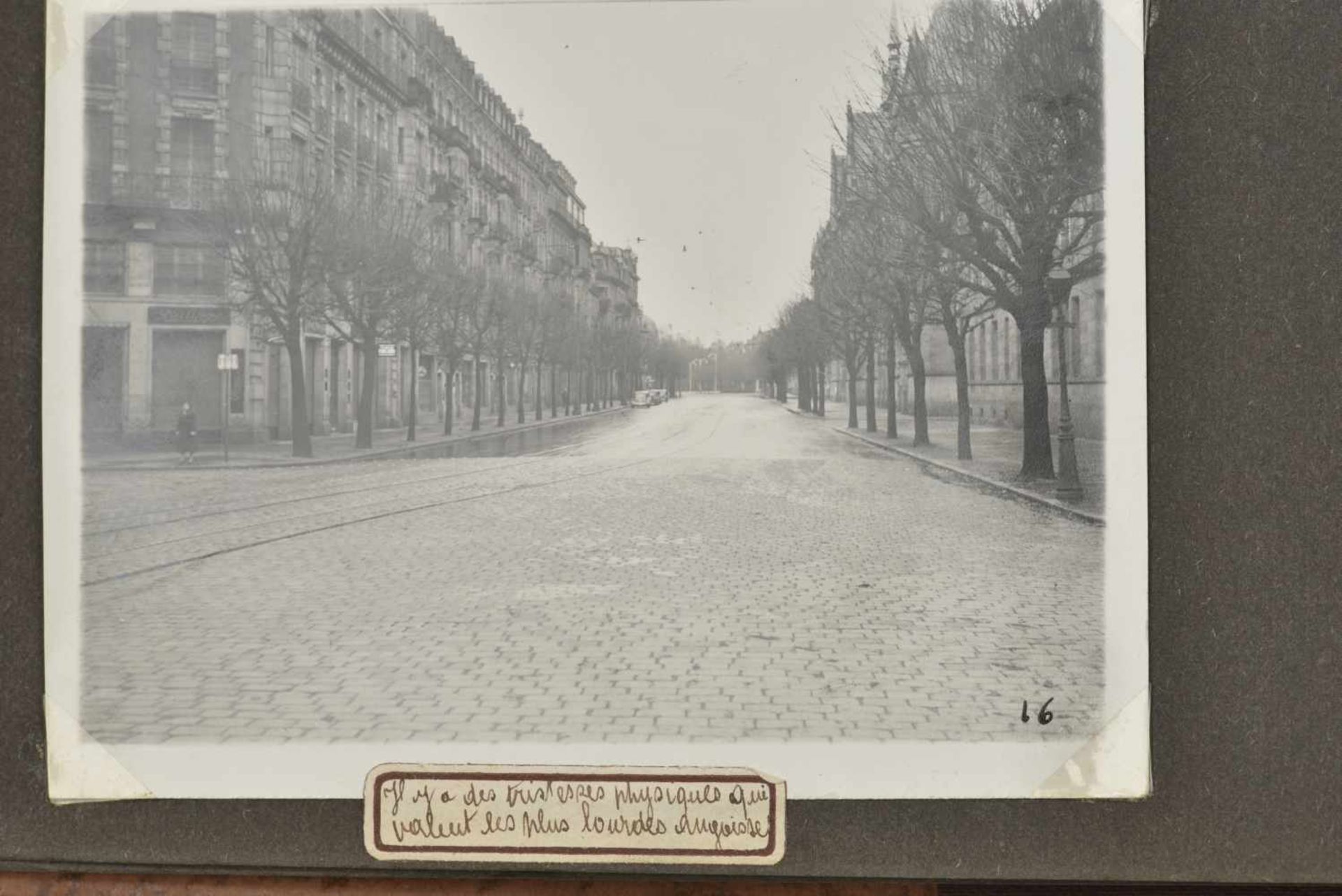 Strasbourg pendant la drôle de guerre Album photos (69 clichés et deux cartes postales) concernant - Bild 11 aus 11