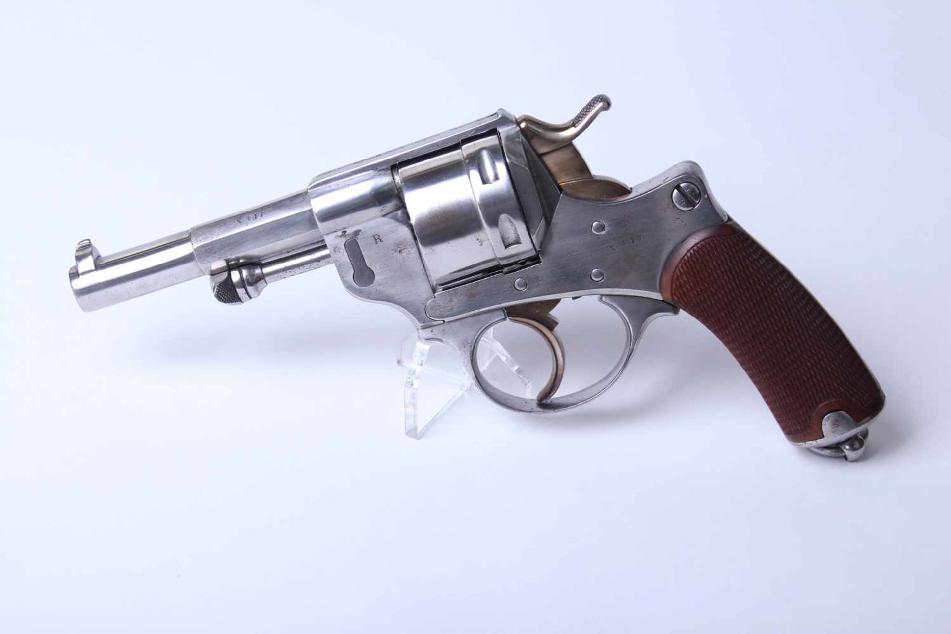 Revolver Mle 1873 didactique . Revolver Mle 1873 didactique « série X » . n° X417. Fabrication 1876.