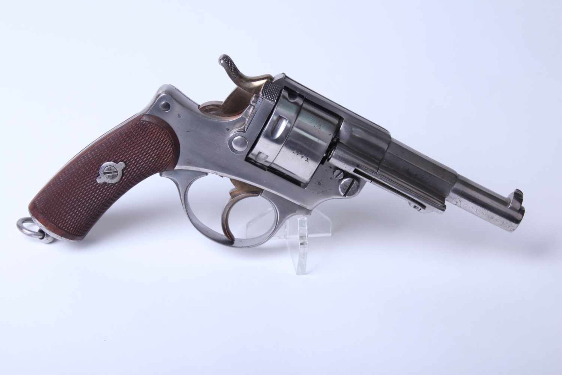 Revolver Mle 1873 didactique . Revolver Mle 1873 didactique « série X » . n° X417. Fabrication 1876. - Bild 2 aus 4