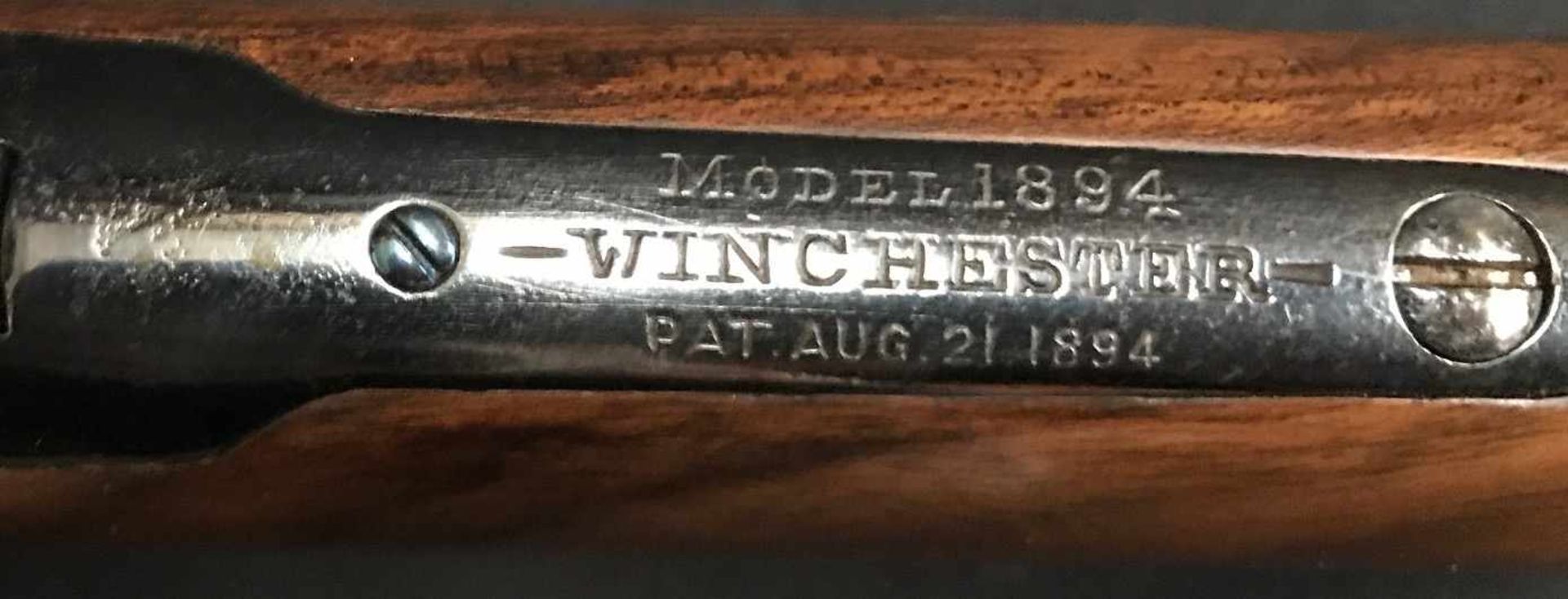 Winchester modèle 1886. Numéro 153469. Calibre 32-40. Beau bois et bois et beau bronzage. . Etat II - Bild 3 aus 3