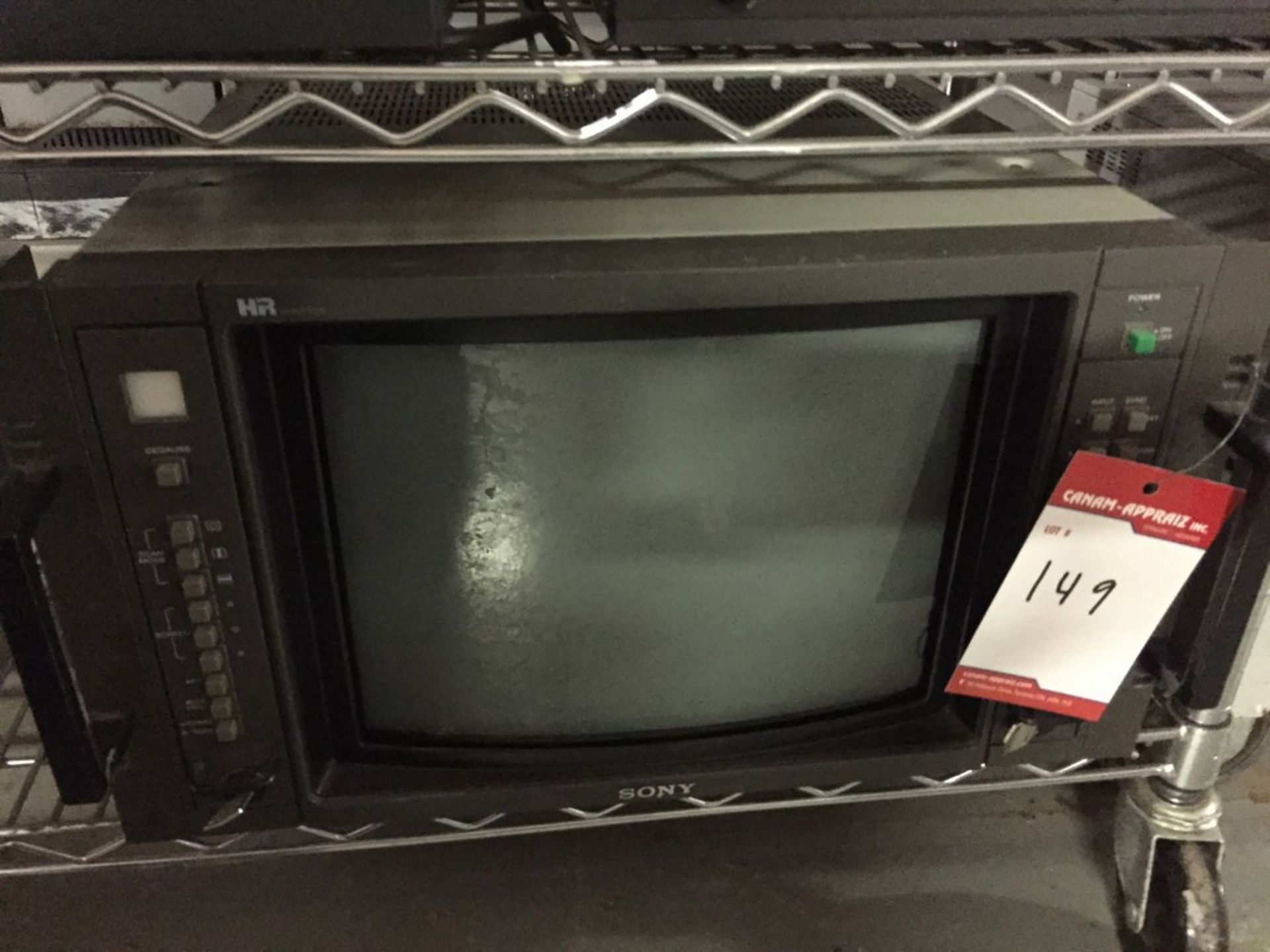 SONY HR TRINITRON BVM-1310 COLOUR VIDEO MONITOR