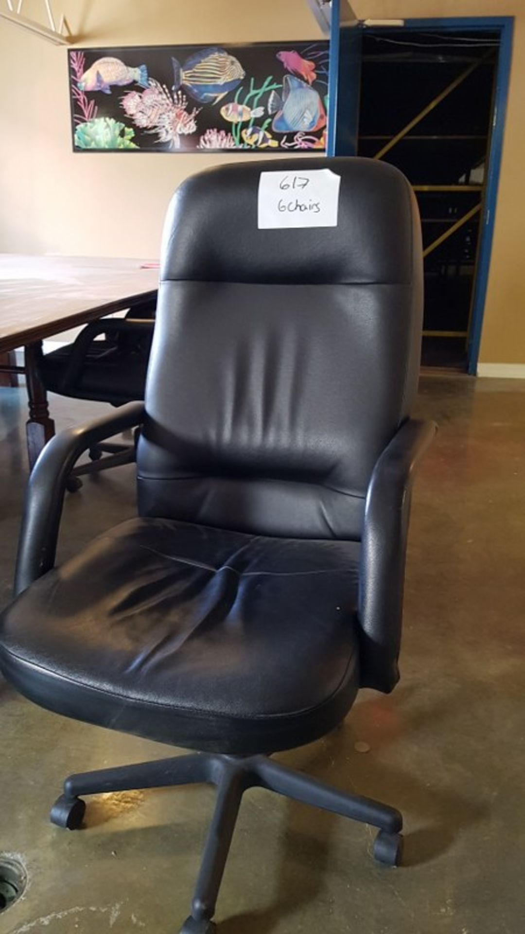OFFICE CHAIRS - 6PCS