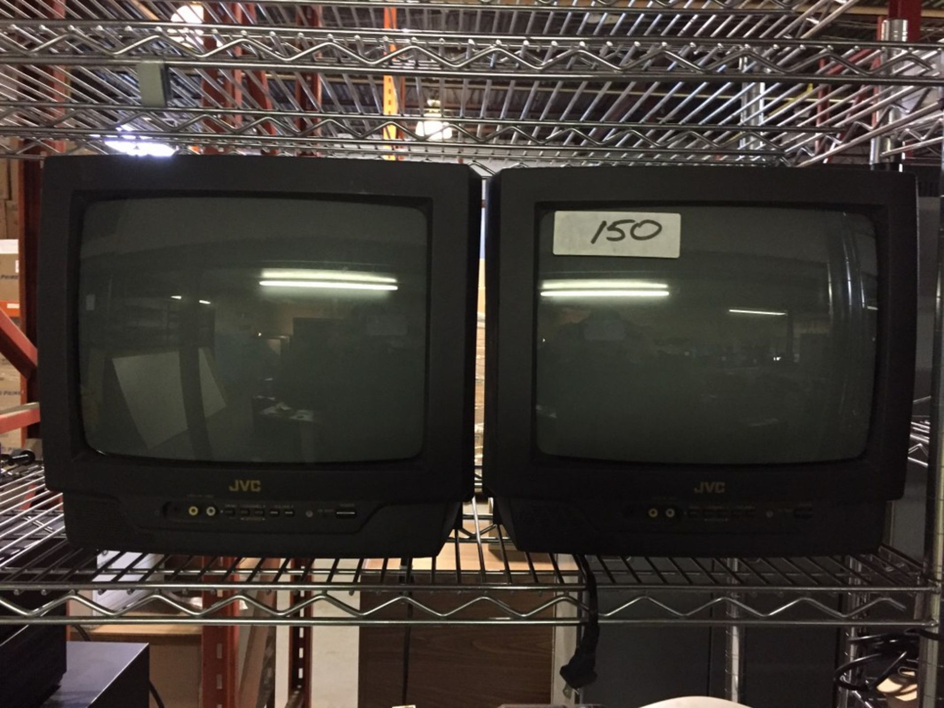 JVC C-13310 COLOUR VIDEO MONITOR - 2PCS