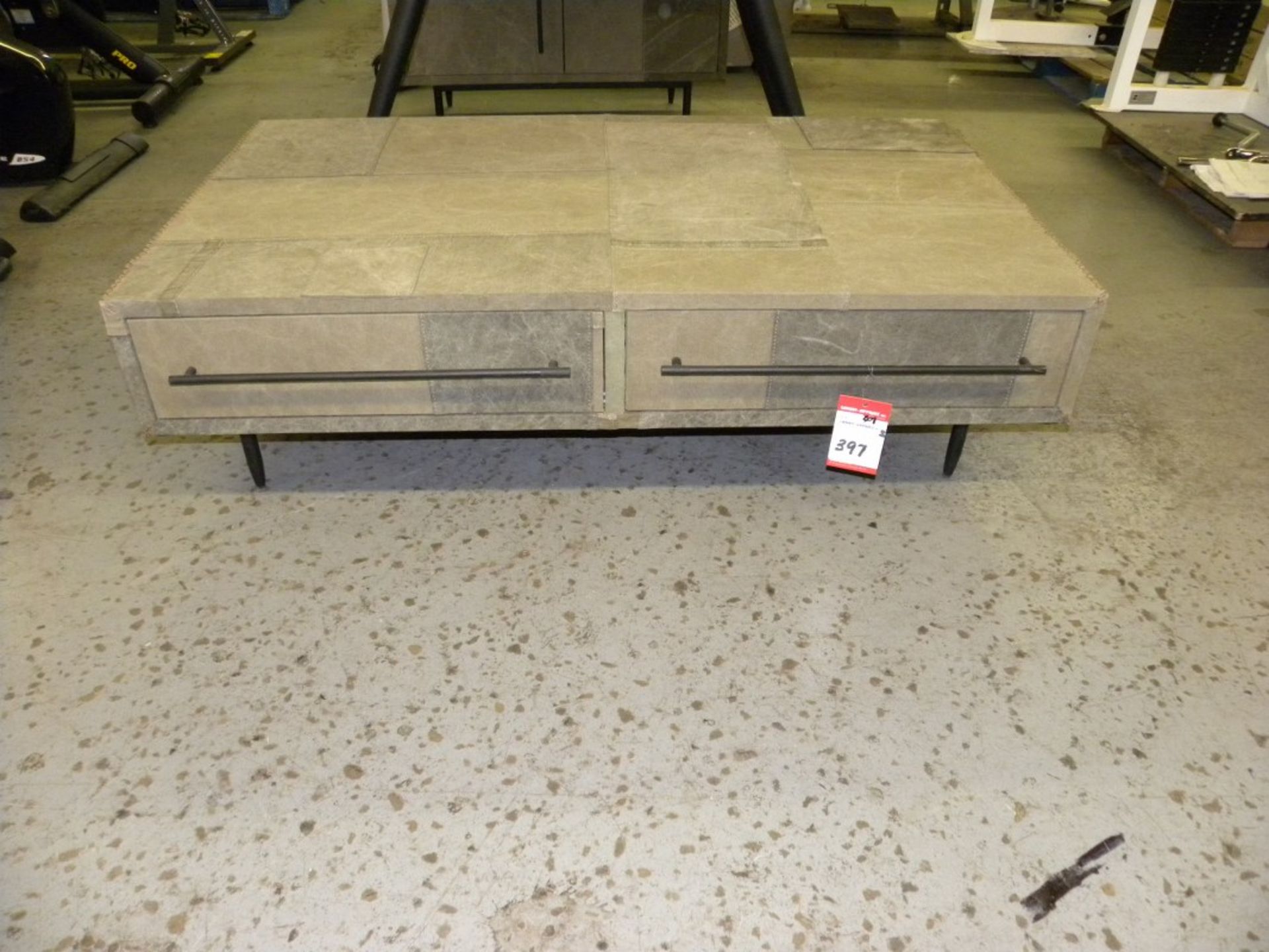 ARMY CANVAS COFFEE TABLE